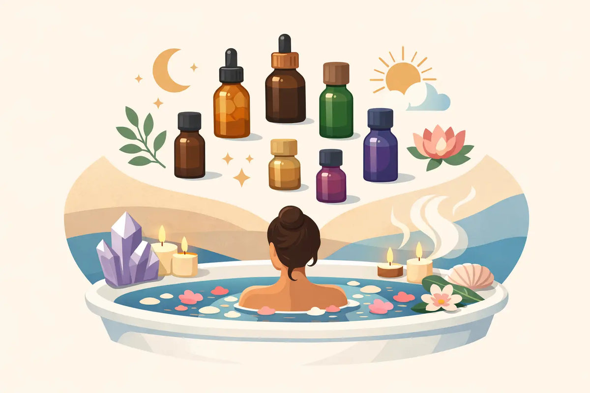 7 Essential Oils for Ritual Bath Intentions