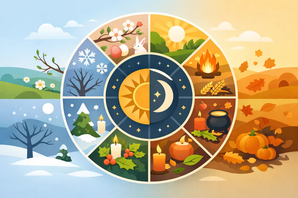 Wheel of the Year Pagan Festivals Explained