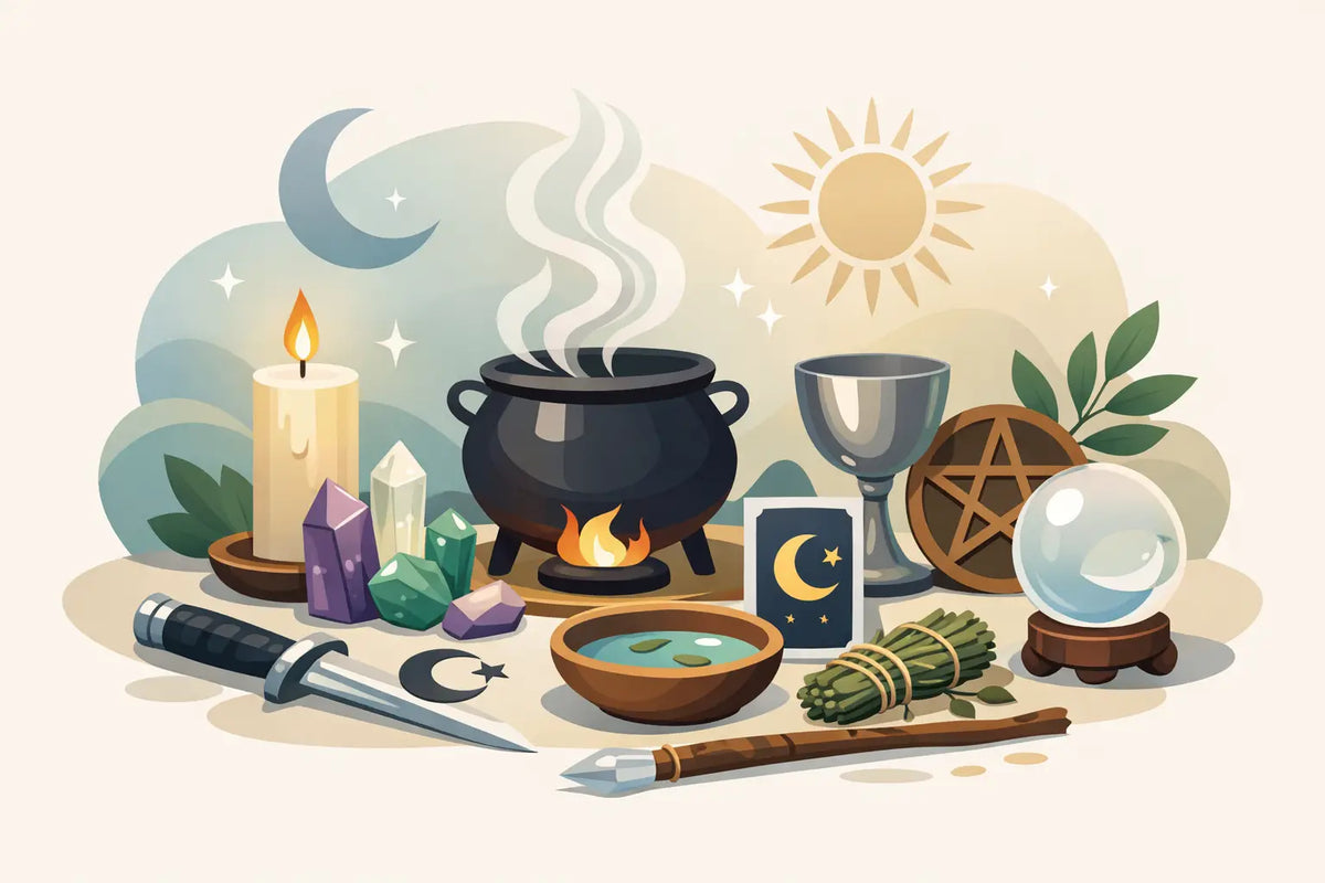 Wiccan Altar Tools for Beginners Made Simple