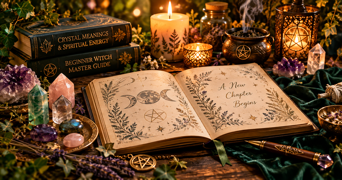 A Little Crystal Wisdom and a New Way to Begin Your Witchcraft Journey