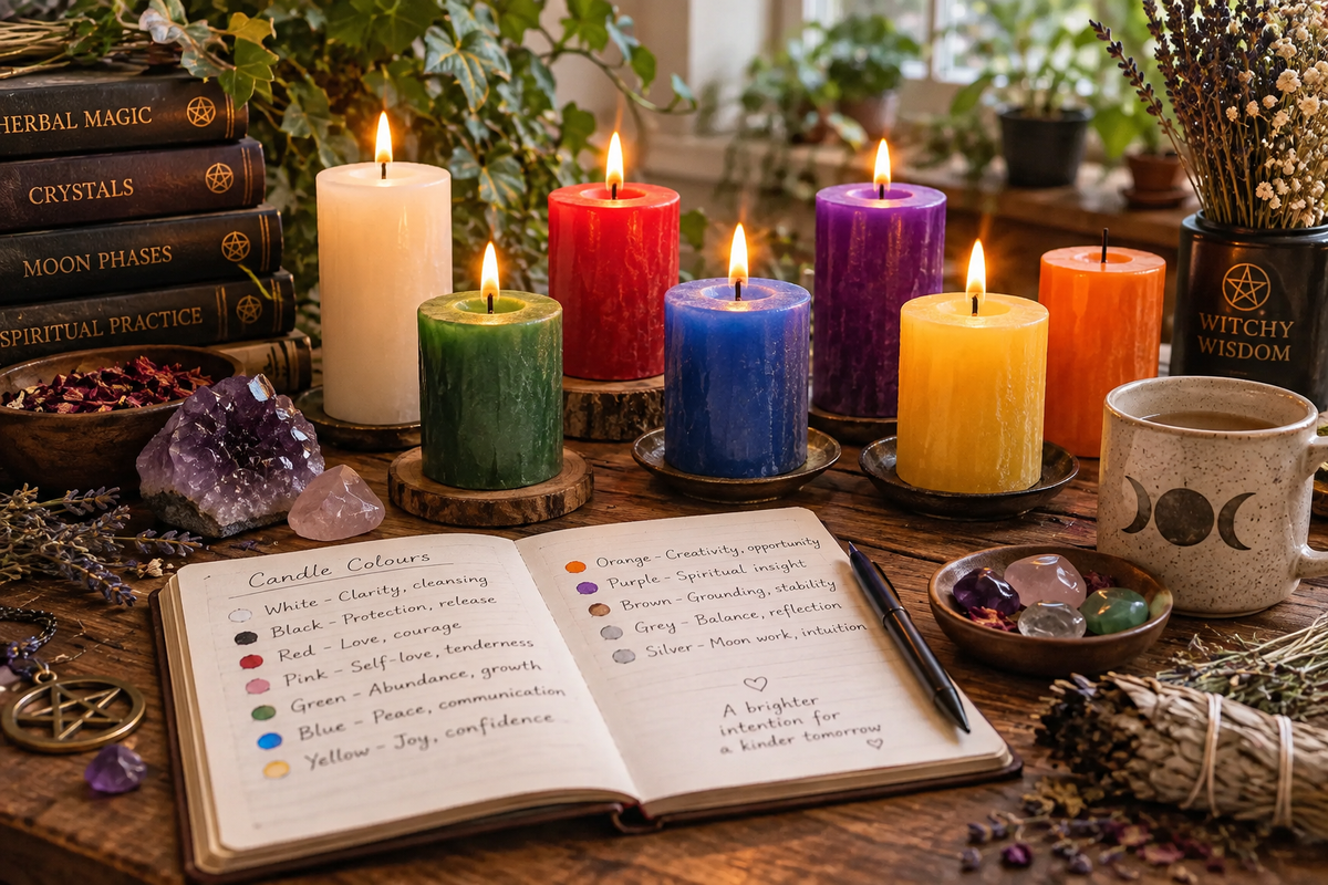 Witchcraft Candle Colours and Their Meanings