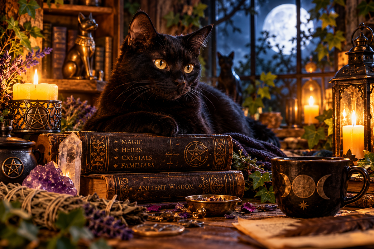 Cats and Witches: A Magical History of Mystery, Folklore and Spiritual Connection