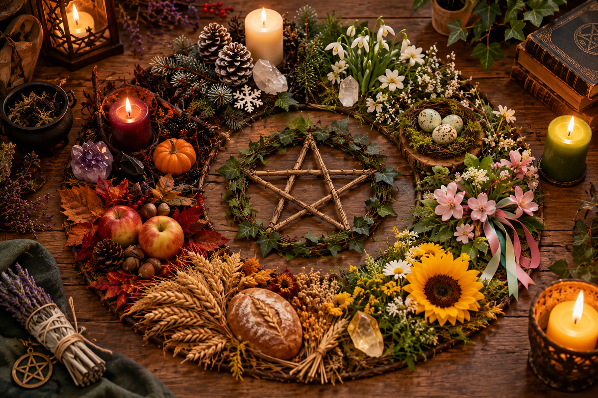 Your Guide to Pagan Sabbats and the Wheel