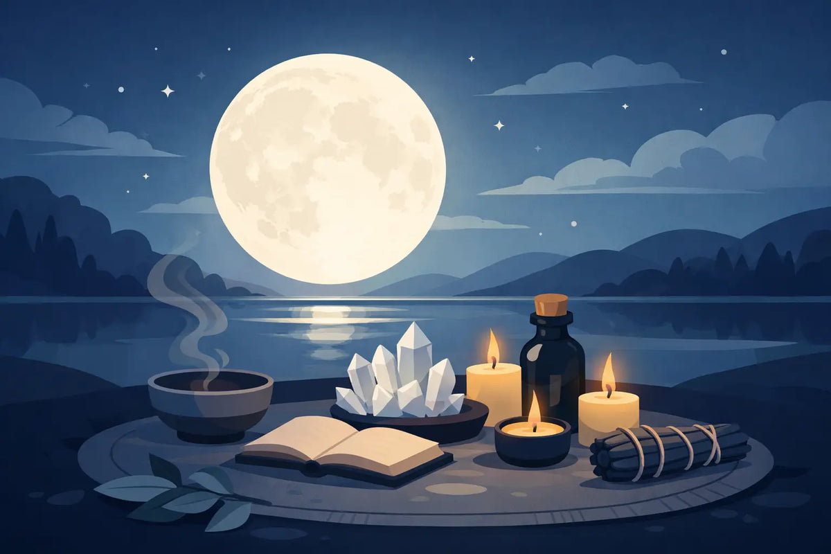 A Full Moon Ritual for Beginners to Try Tonight