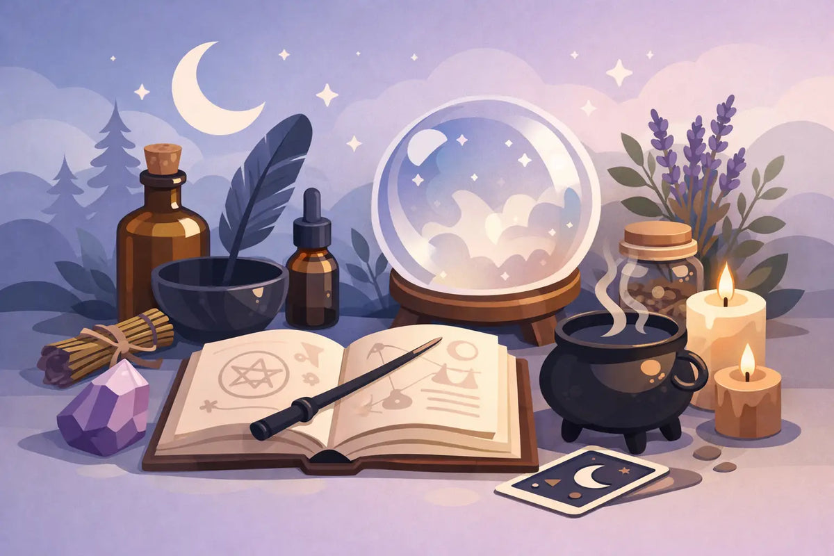 Beginner Witch Starter Kit UK Essentials