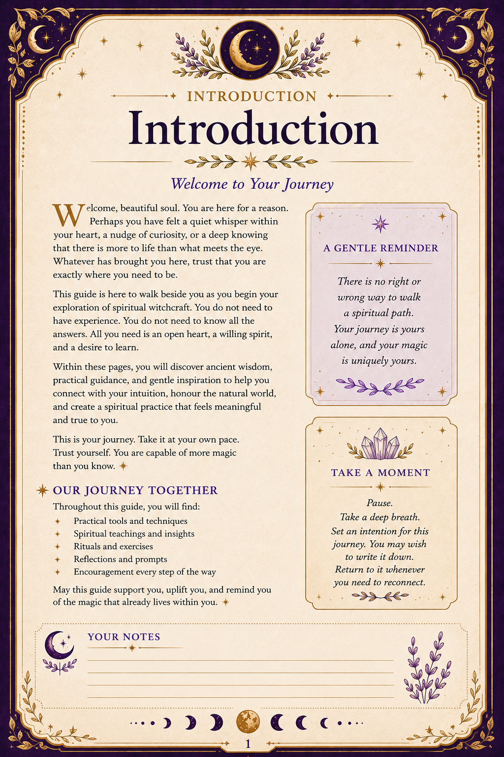 BEGINNER WITCH MASTER GUIDE