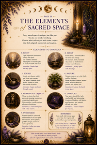 Book of Shadows – Printable & Interactive PDF Journal