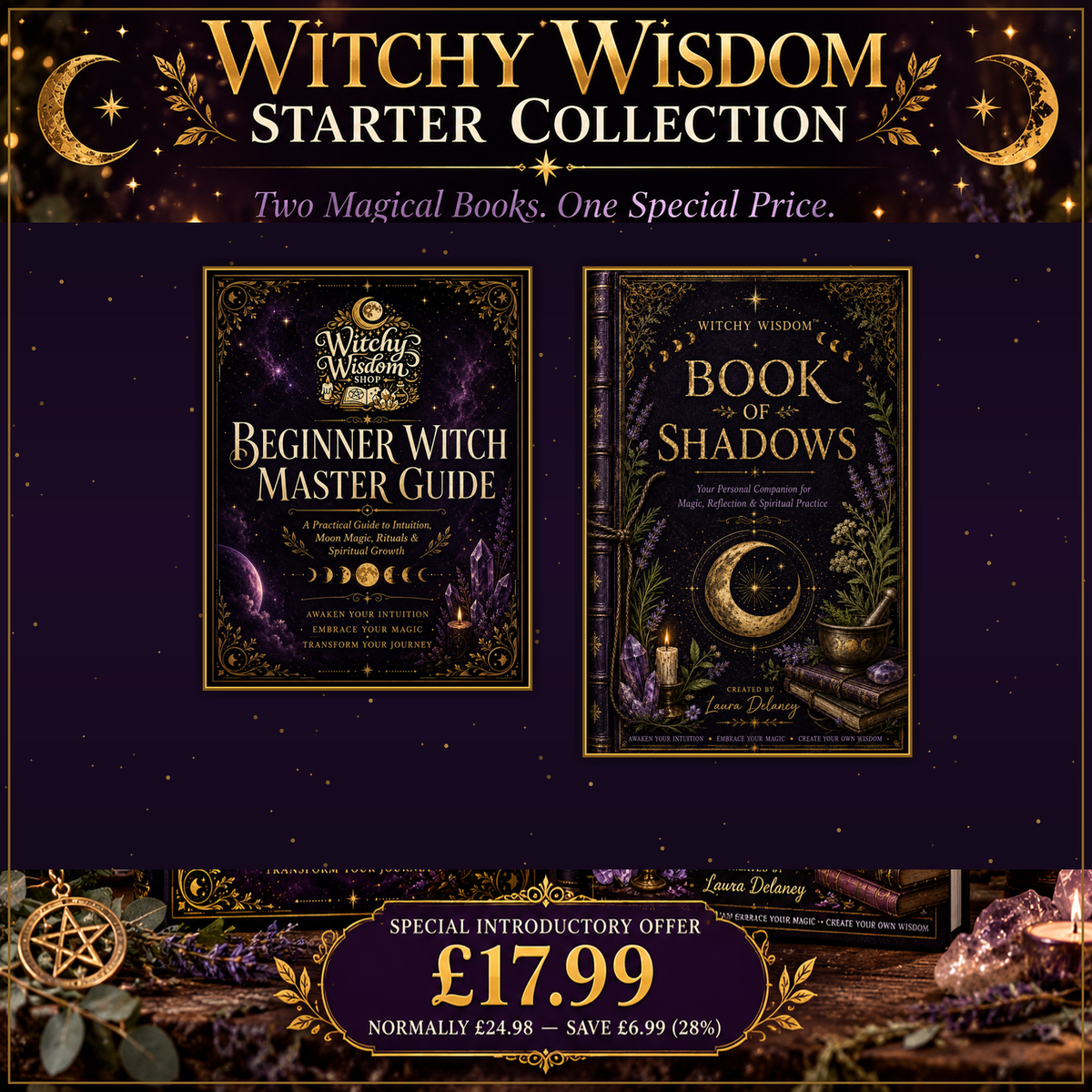 Witchy Wisdom Starter Collection – Two Digital Books