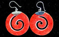 Elegant 925 Silver Earrings with Stunning Scroll Design Detail