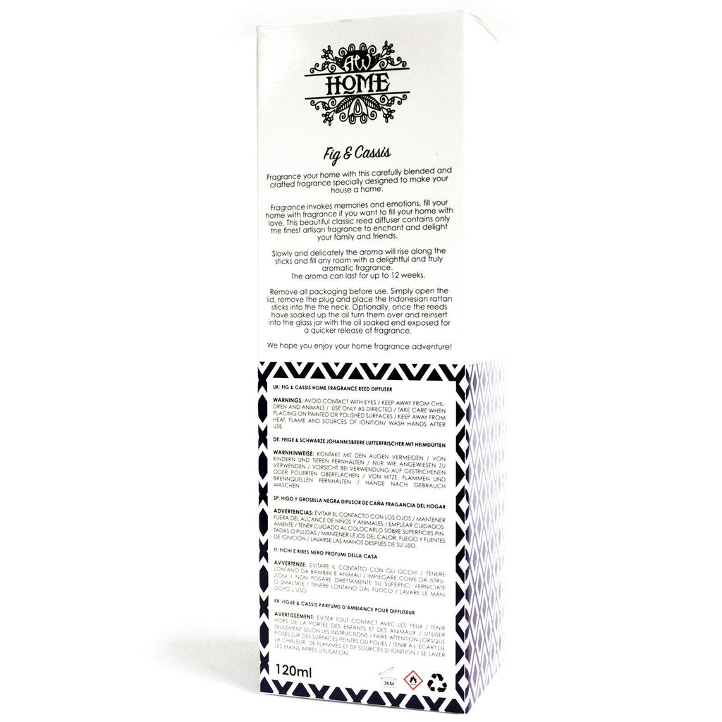 120ml Reed Diffuser Fig & Cassis for Inviting Home Fragrance