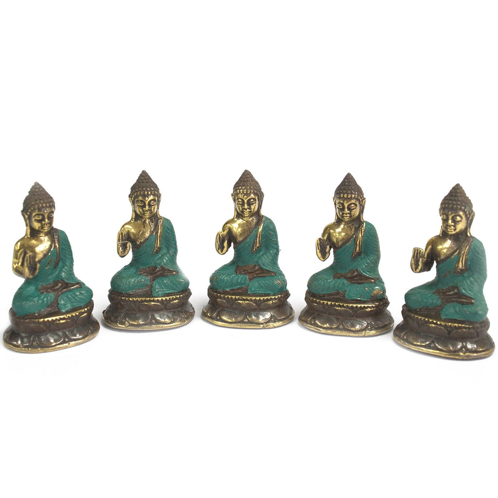 Mini Hand Up Sitting Buddha for Peaceful Home and Spa Decor Piece