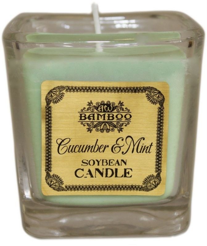 Cucumber & Mint Soybean Jar Candles for Refreshing Home Fragrance