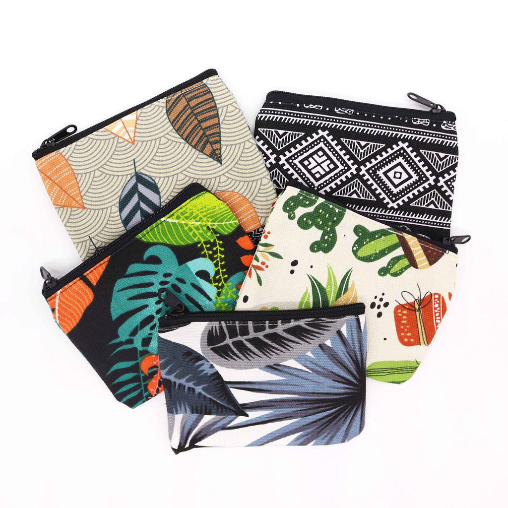 Mini Multi Purpose Pouch in Assorted Designs for Organising Essentials