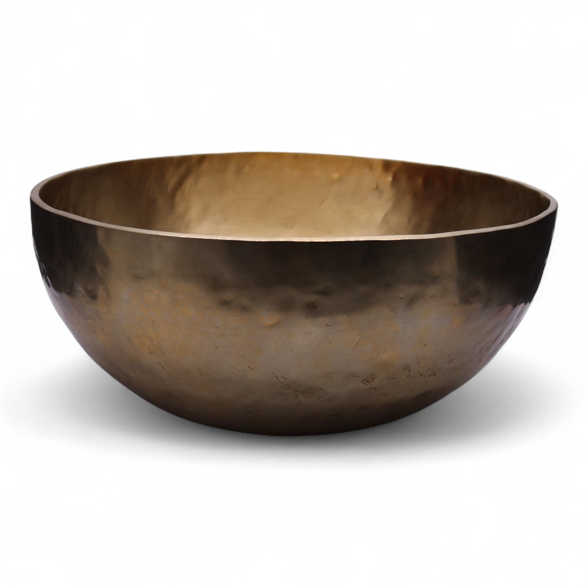 Huge Plain Vibrational Feet Standing Bowl for Sound Healing Use