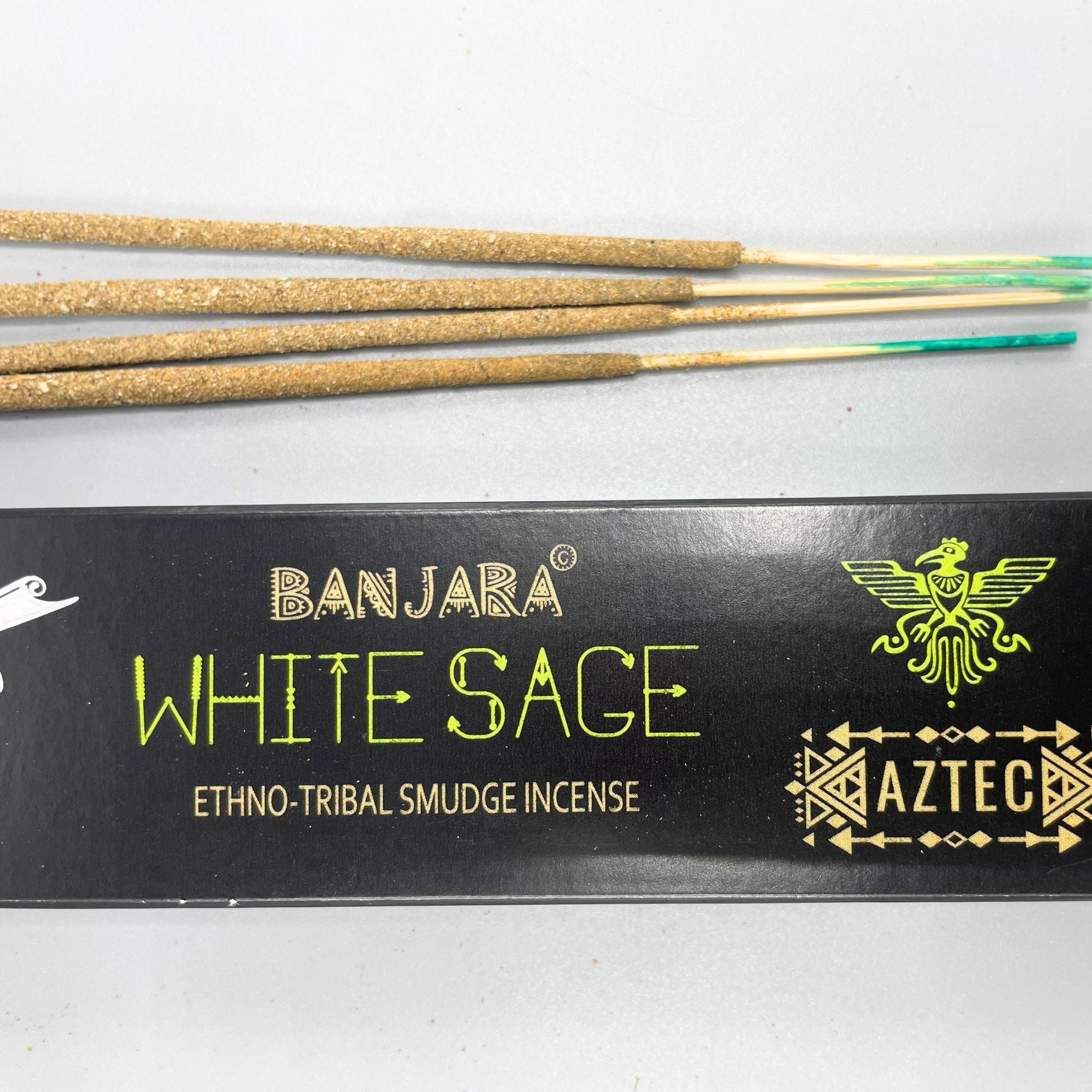Banjara Tribal Smudge Incense Sticks with Aromatic White Sage