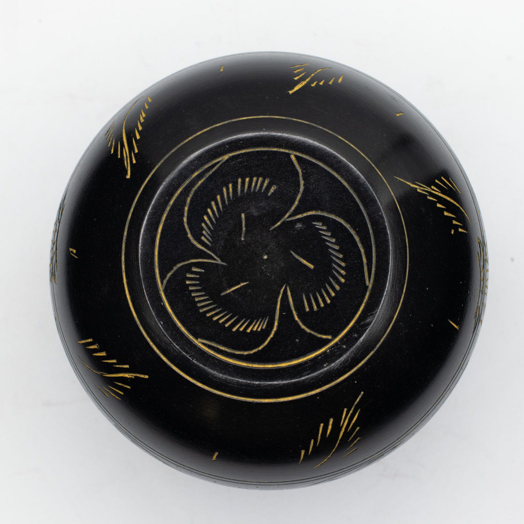 Magic Mushroom Cauldron Singing Bowl in Yellow 15cm Unique Design