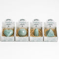 Four Gemstone Shapes Set of Amazonite for Home Decor Accents