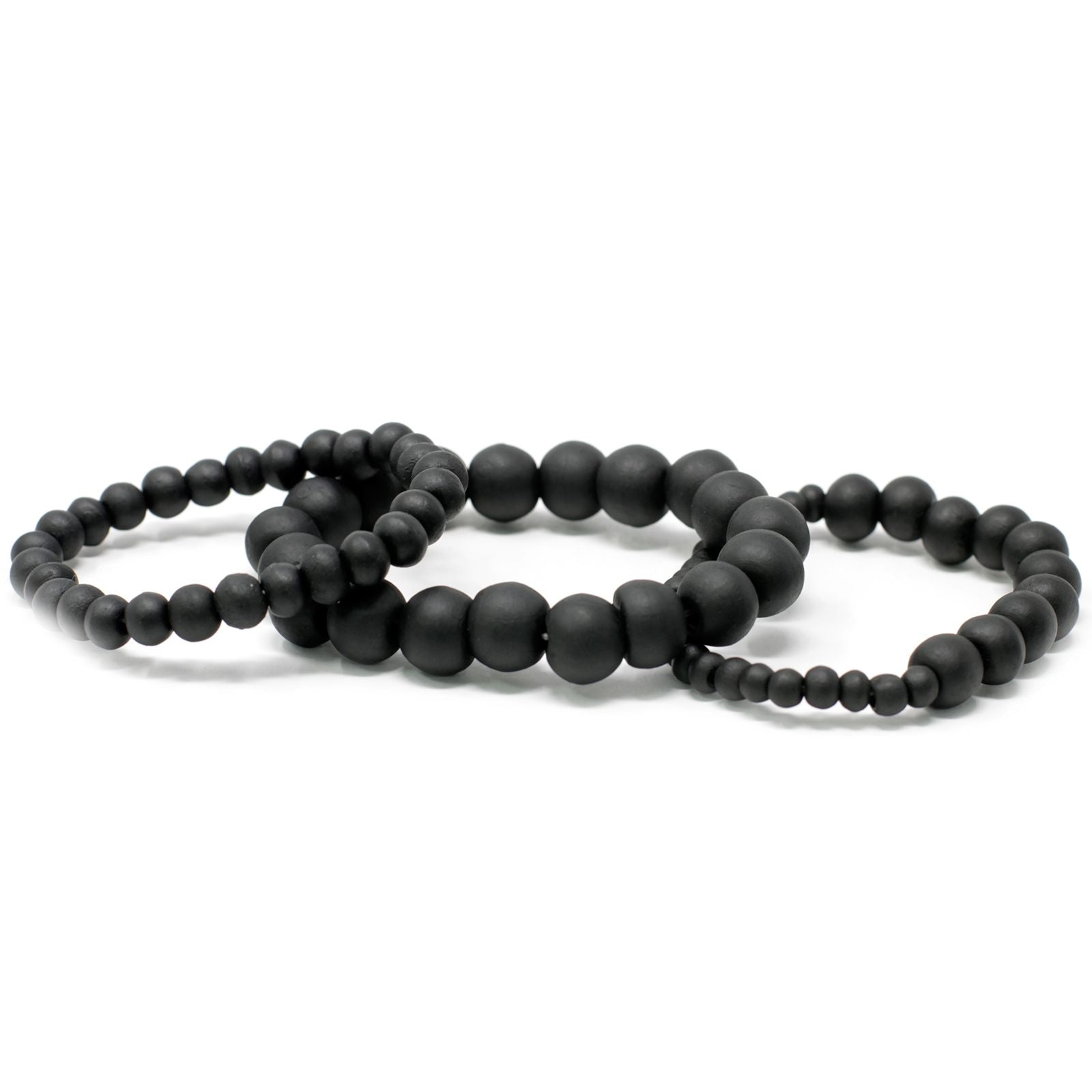 Blackwood Beads Bracelet in Assorted Sizes for Unique Style