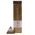 42g Jumbo Golden Nag Chandan Backflow Incense Cones with Aroma