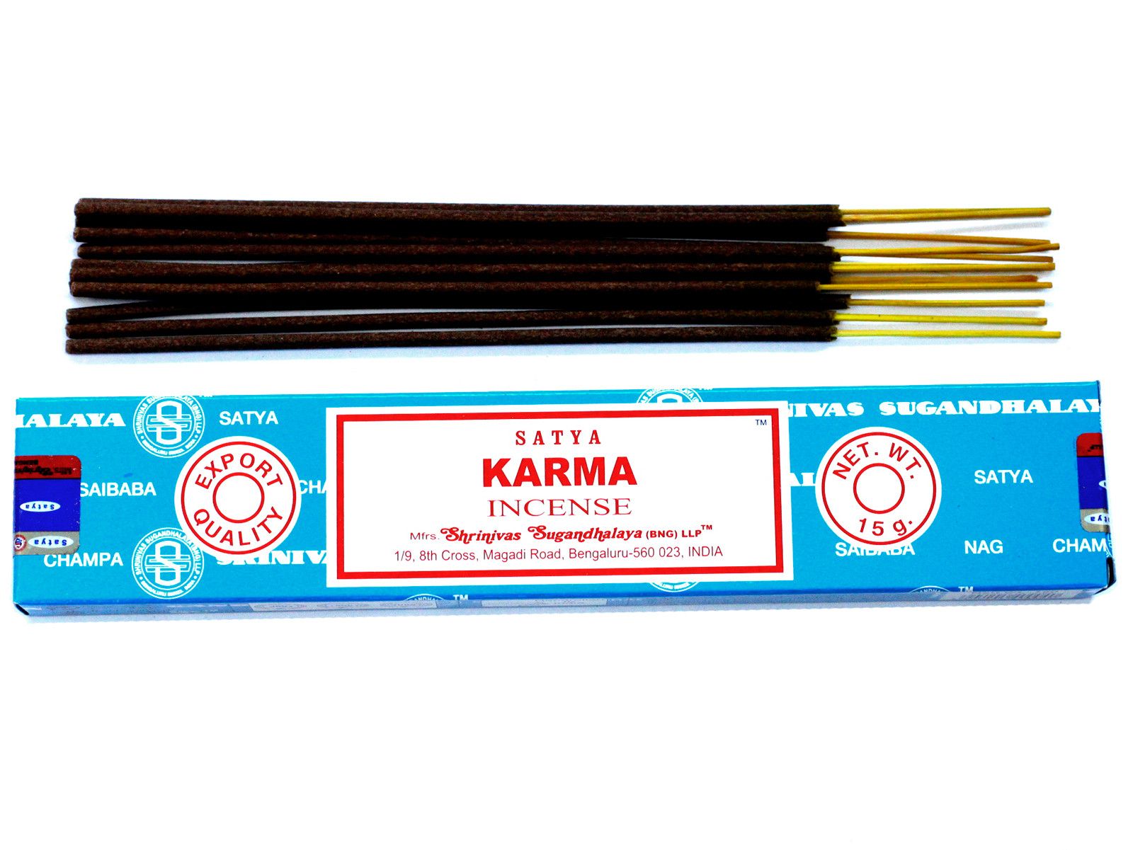 Satya Incense Sticks 15gm Karma Aroma for Home Fragrance
