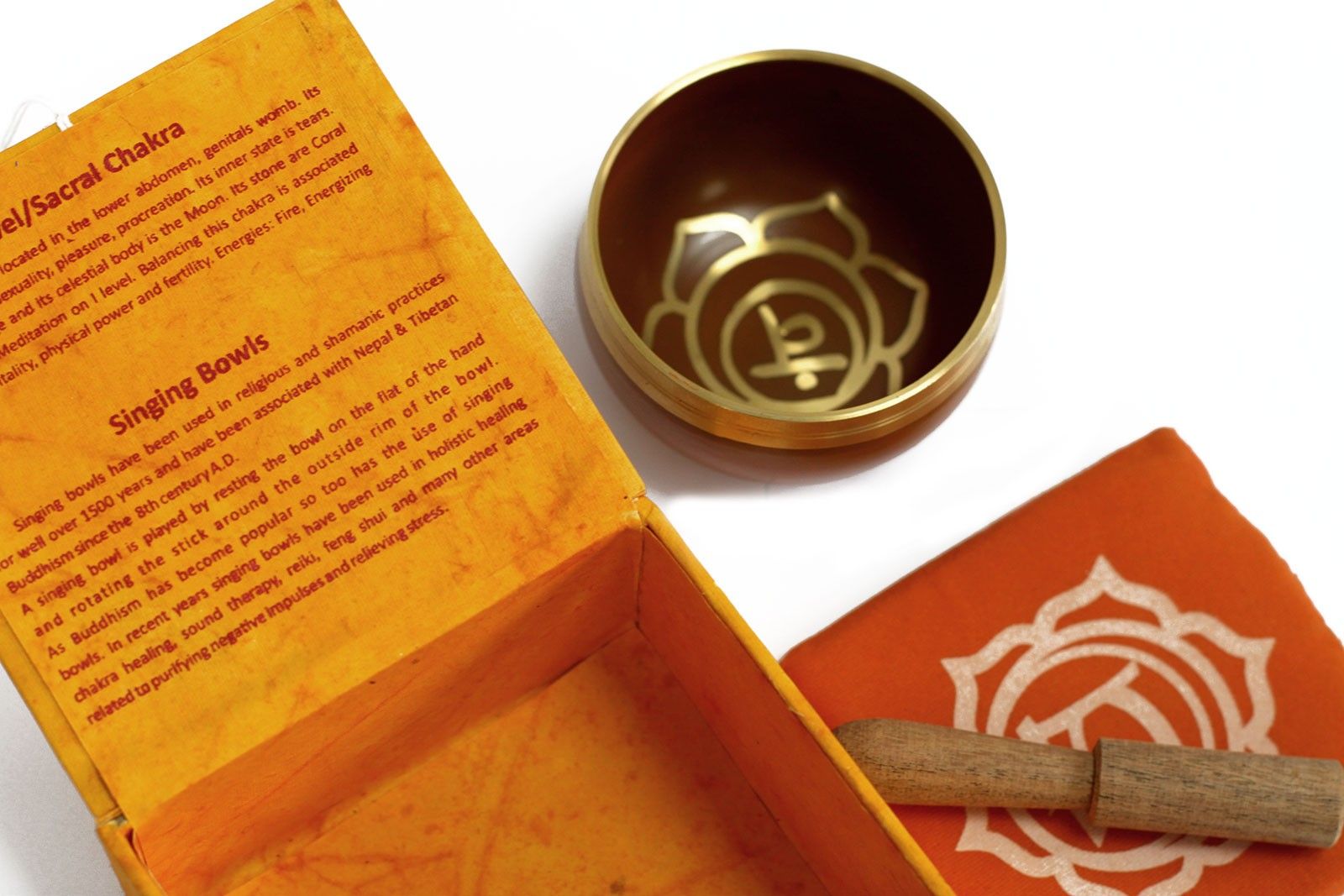 Chakra Singing Bowl Navel for Meditation and Energy Balance