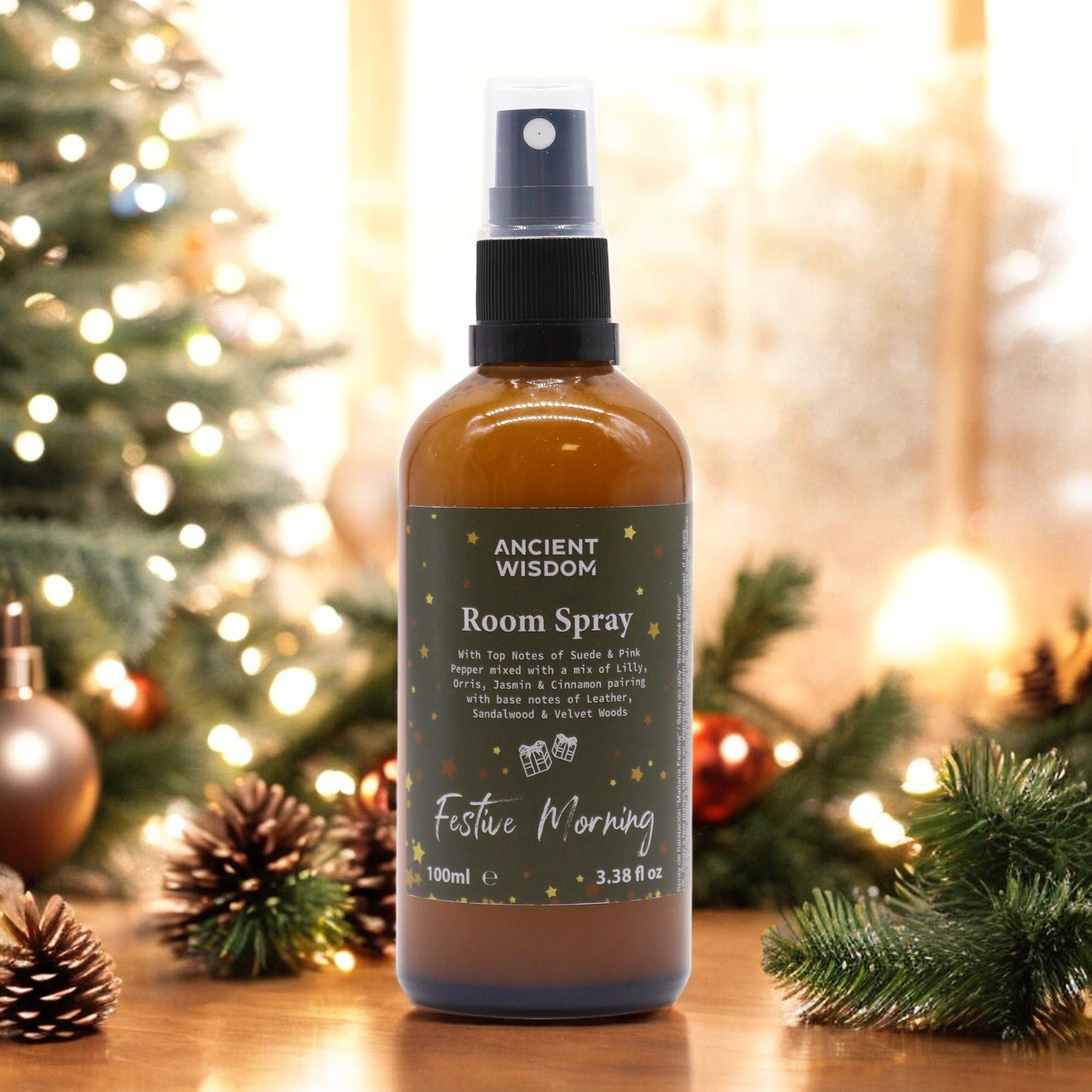 Festive Morning Room Spray 100ml for Christmas Home Fragrance