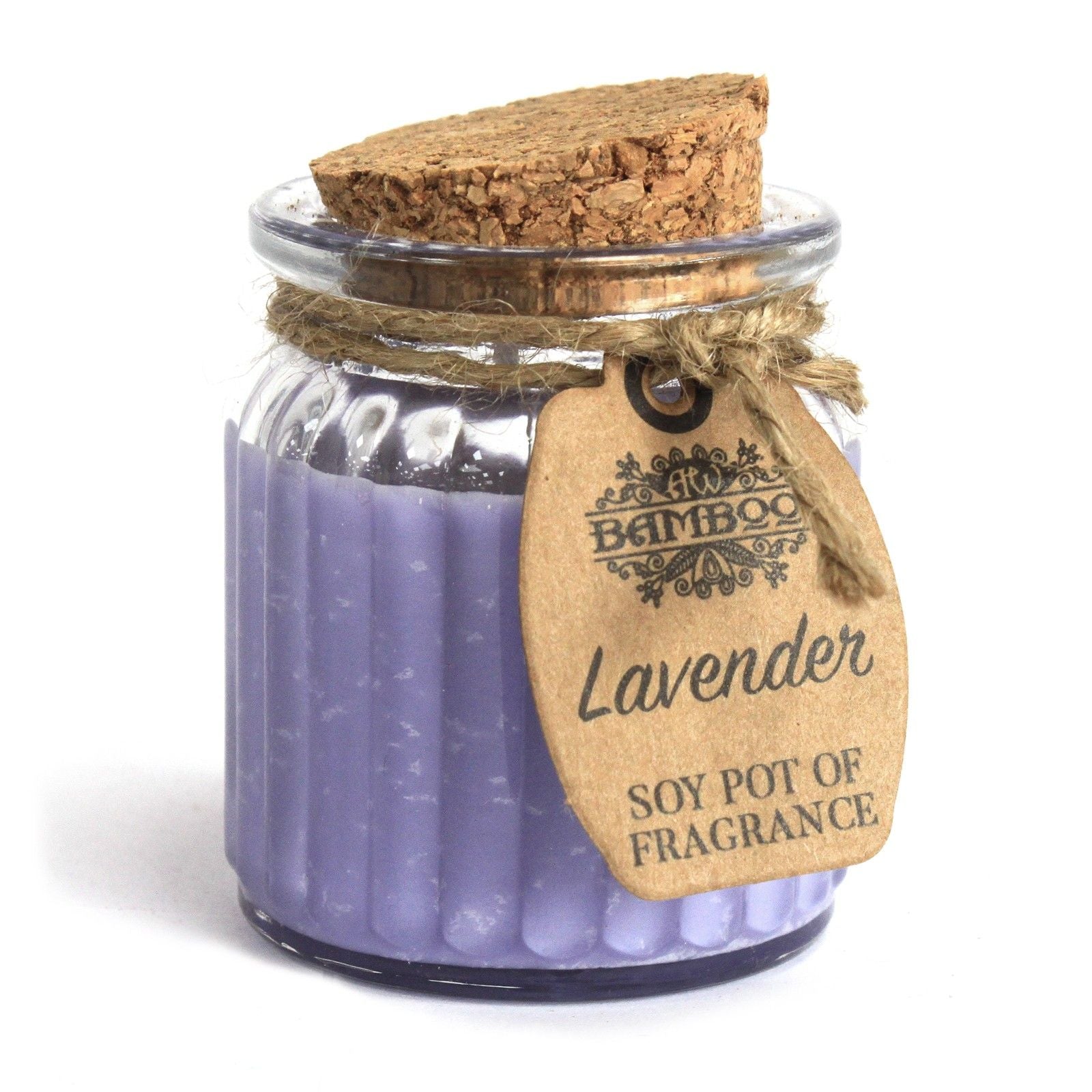 Lavender Soy Pot of Fragrance Candles for Home Decor and Gifting