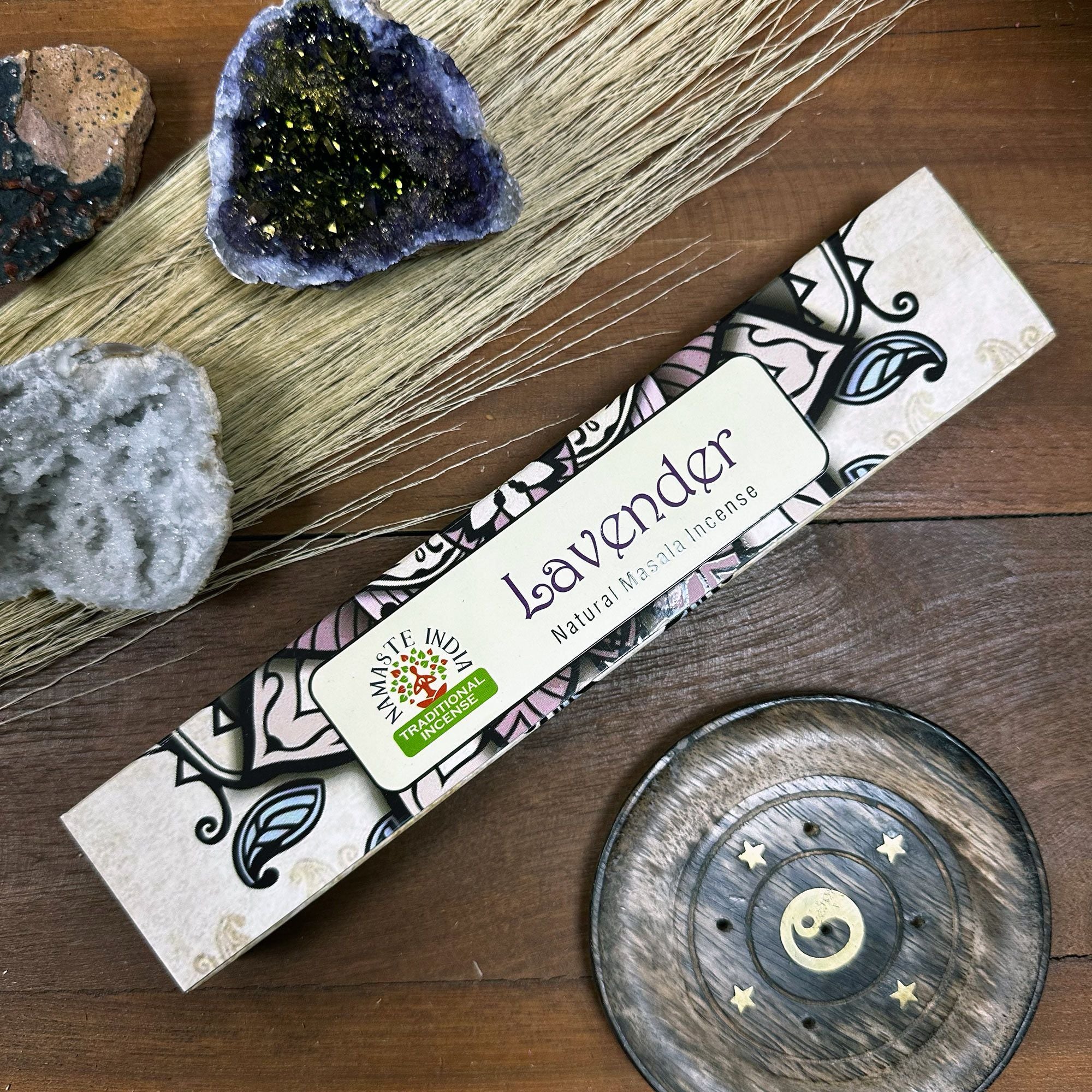 Namaste Mandala Masala Incense Lavender for Home Fragrance