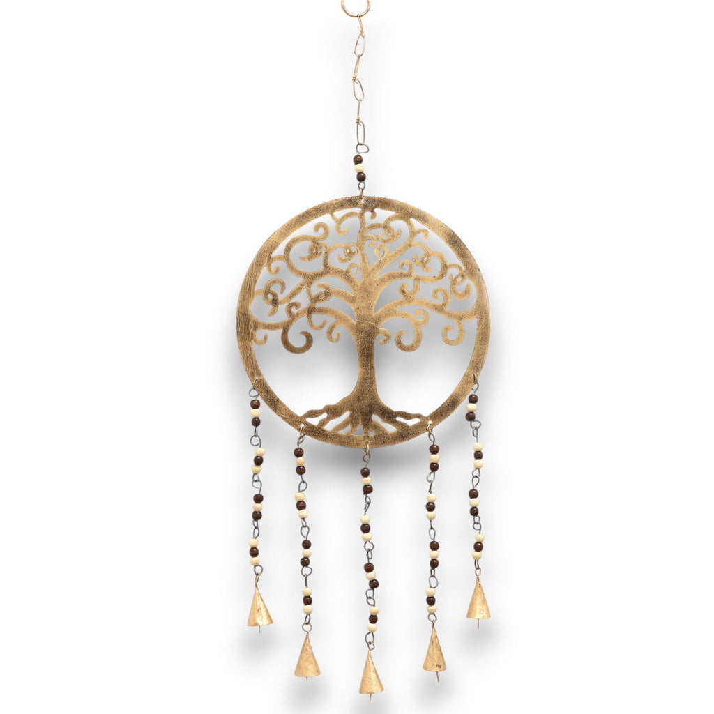 Indian Chimes Large Tree of Life Bell Chimes with Colourful Beads