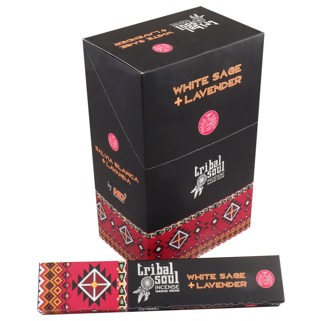 Tribal Soul Incense Sticks with White Sage and Lavender Aroma