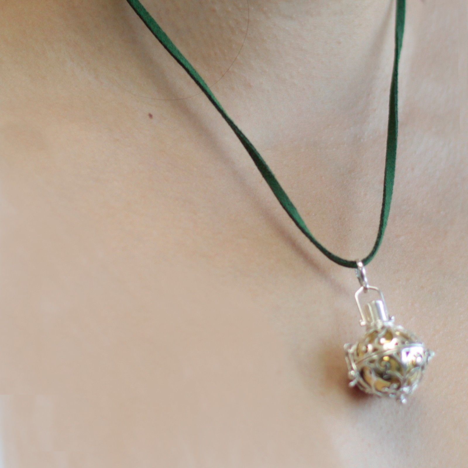 Silver Angel Bell Charm with Unique Name for Personal Connection