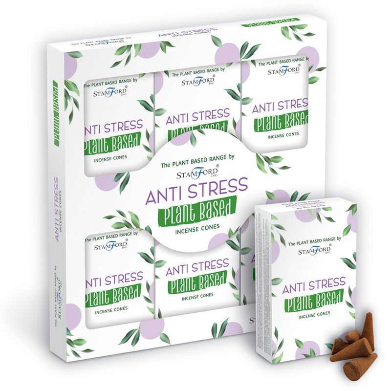 Plant Based Incense Cones for Relaxation and Calm Atmosphere