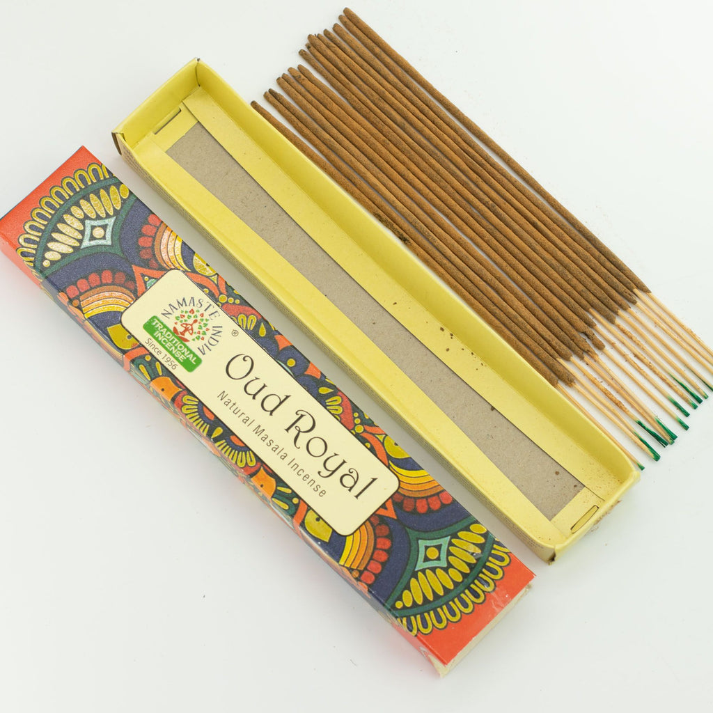 Namaste Mandala Masala Incense Oud Royal for Home Fragrance