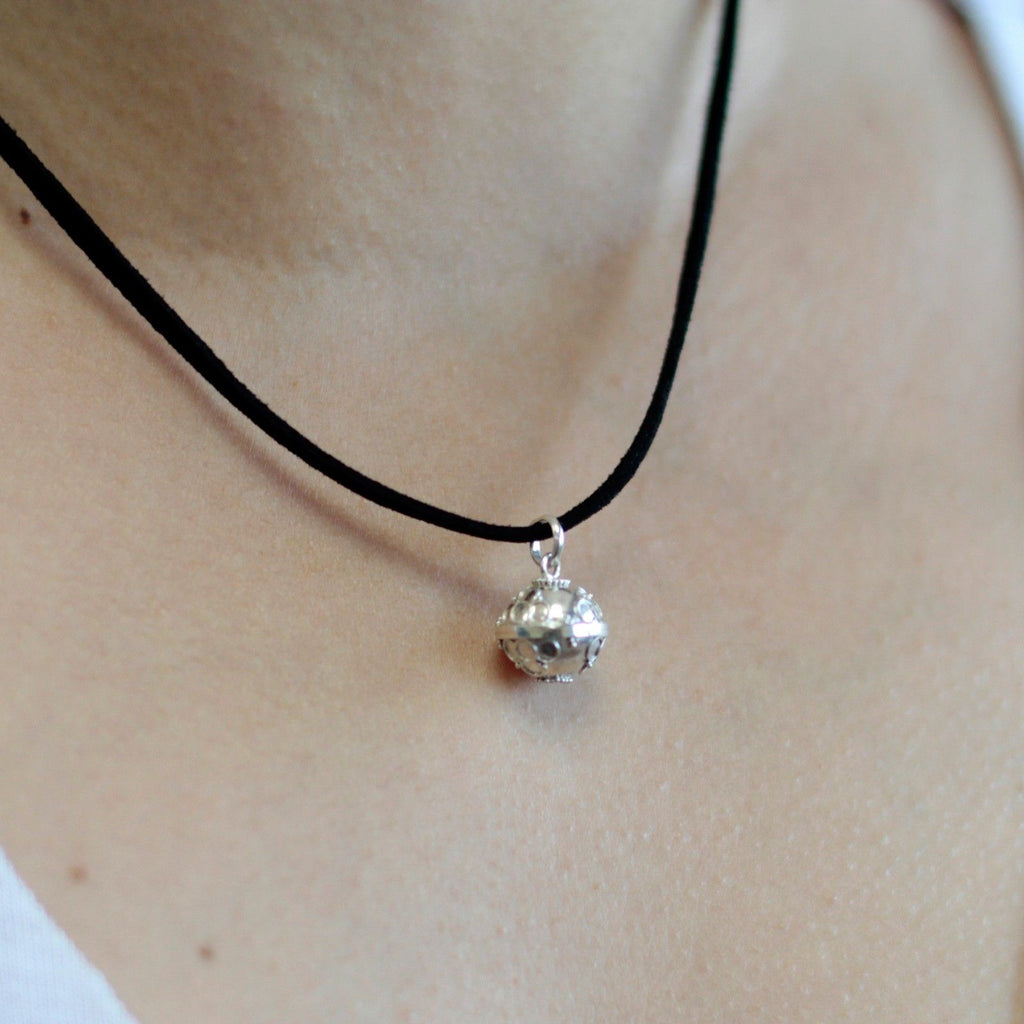 Silver Angel Bell Prosperity 16mm for Good Fortune and Blessings