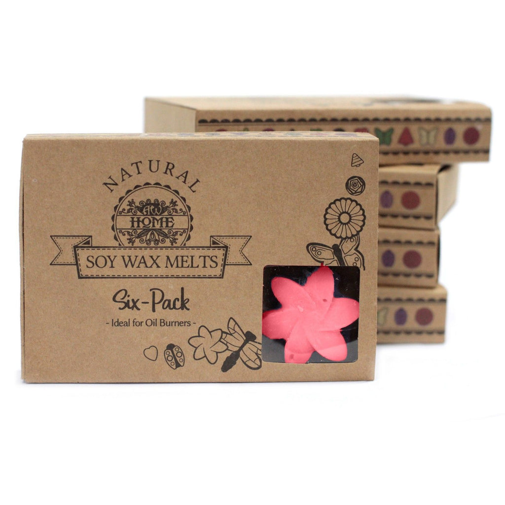 Box of 6 Classic Rose Wax Melts for Home Fragrance Delight