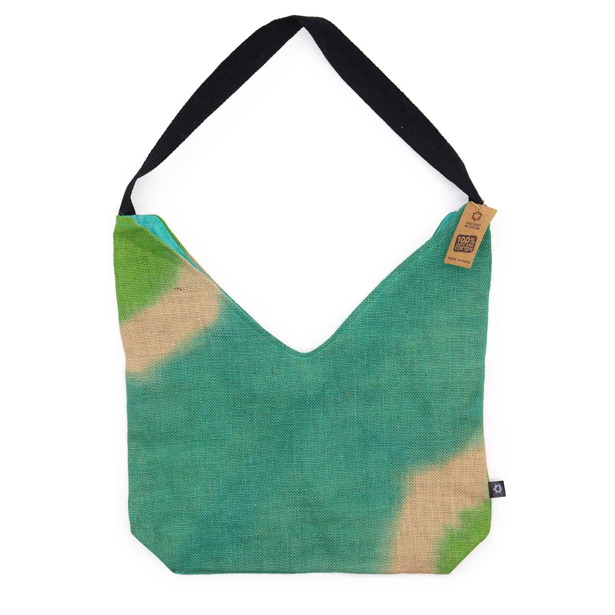 Soft Blend Shoulder Tote in Teal with Gold Magnetic Closure
