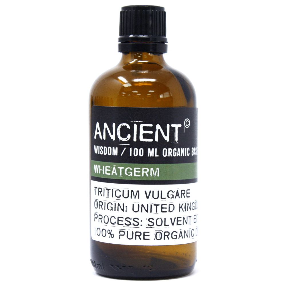 Wheatgerm Organic Base Oil 100ml for Nourishing Skincare Use