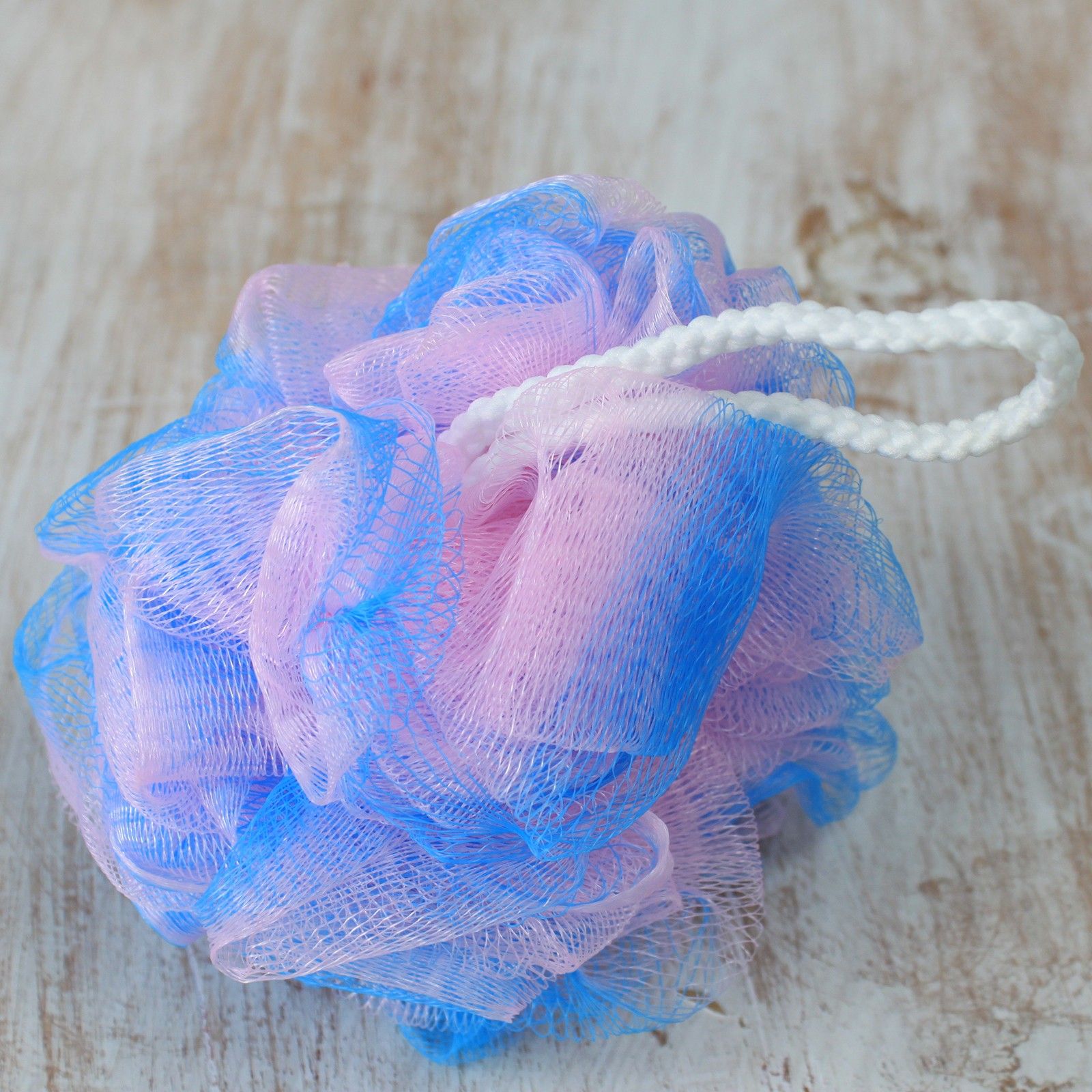 Pretty Variegated Scrunchie in Assorted Colours for Bath Time Fun