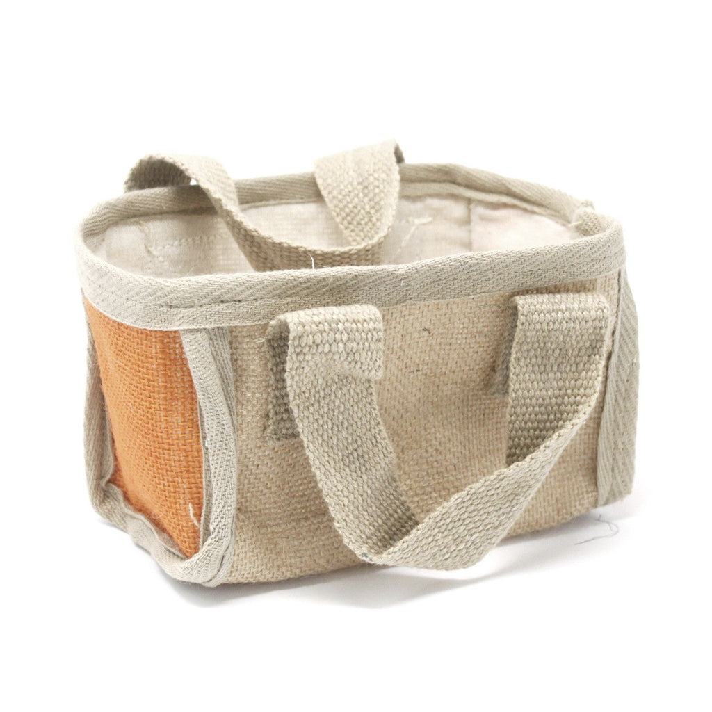 Mini Shopping Basket in Turmeric Stylish Eco Friendly Design