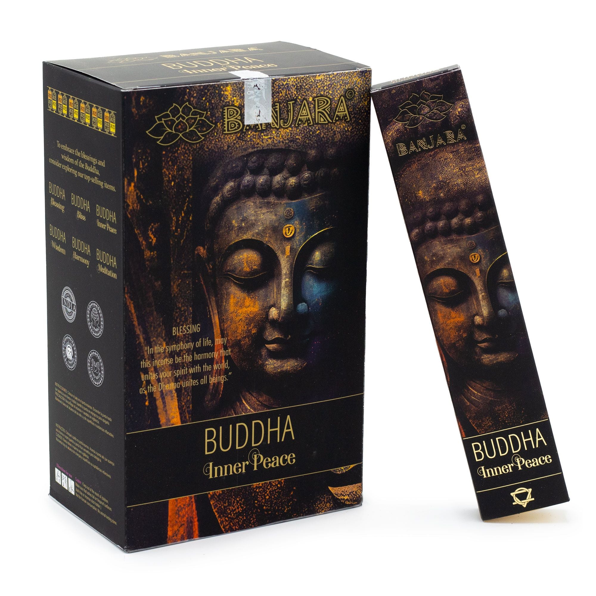 Banjara Buddha Inner Peace Incense for Creating Tranquil Spaces