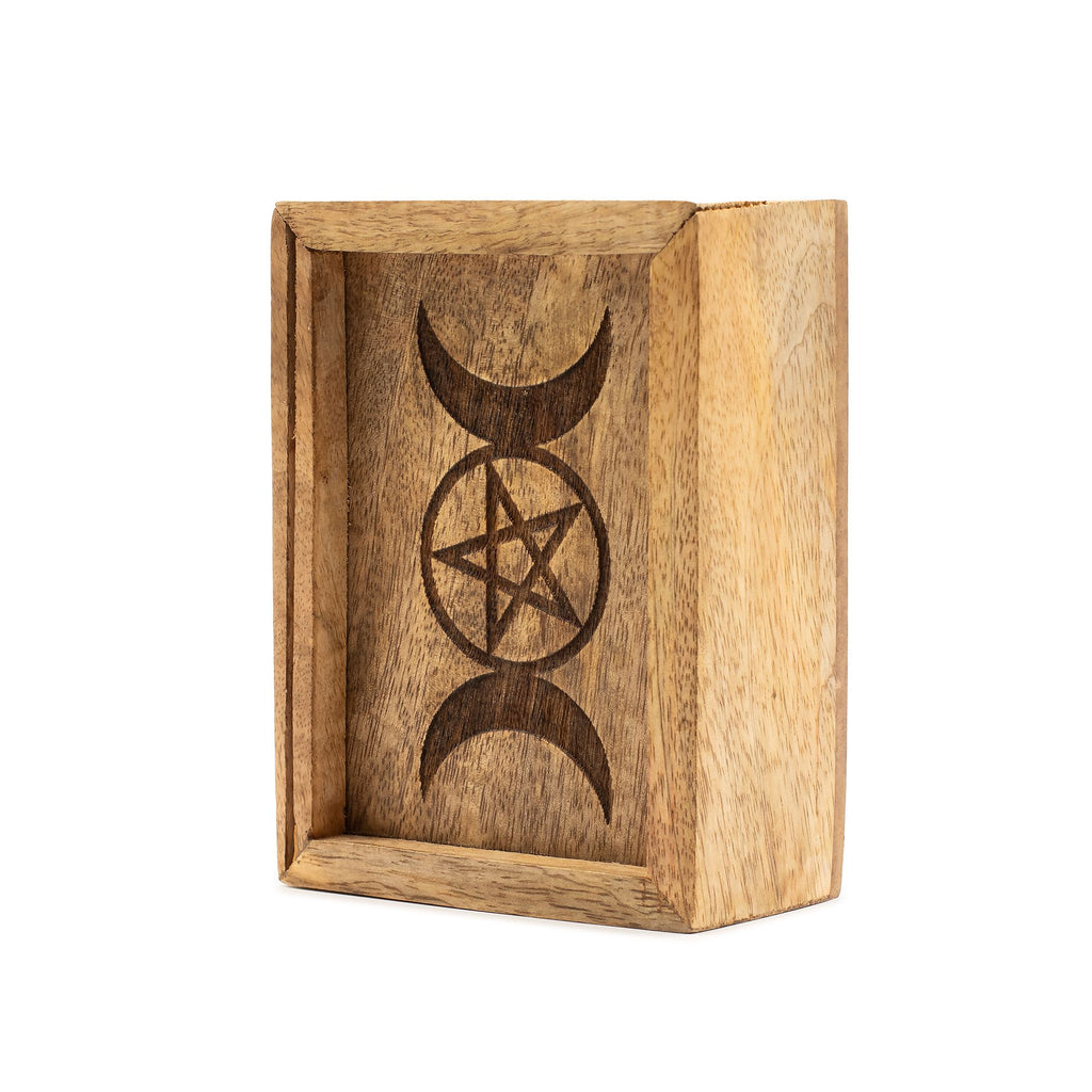 Small Tarot Box with Card Holder for Stylish Storage Solution