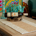 Natural Vetiver Roots Table Runner with Eco Friendly Design