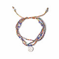 Temple String Bracelet Om in Serenity for Mindfulness and Peace