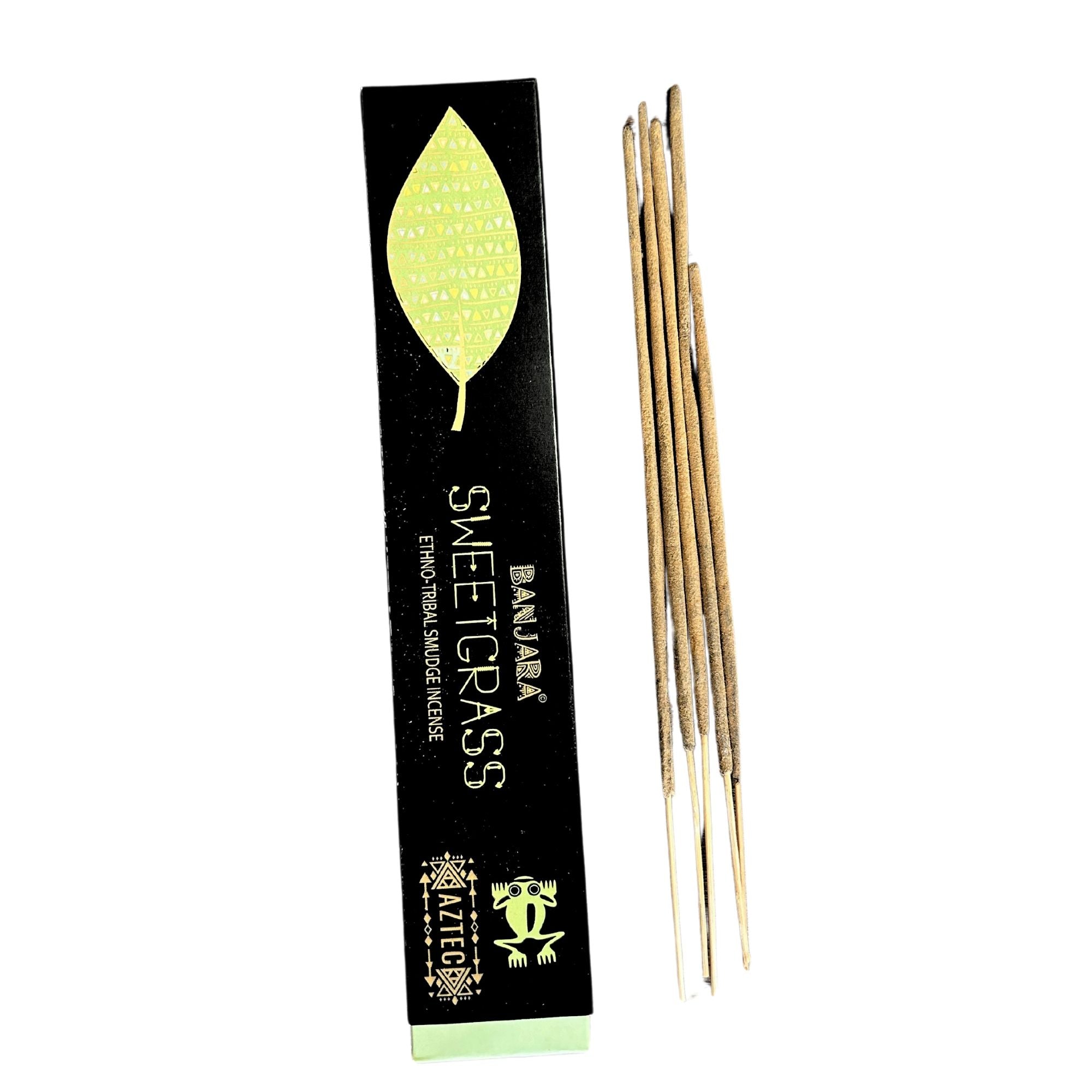 Banjara Tribal Smudge Incense Sticks with Sweetgrass Fragrance