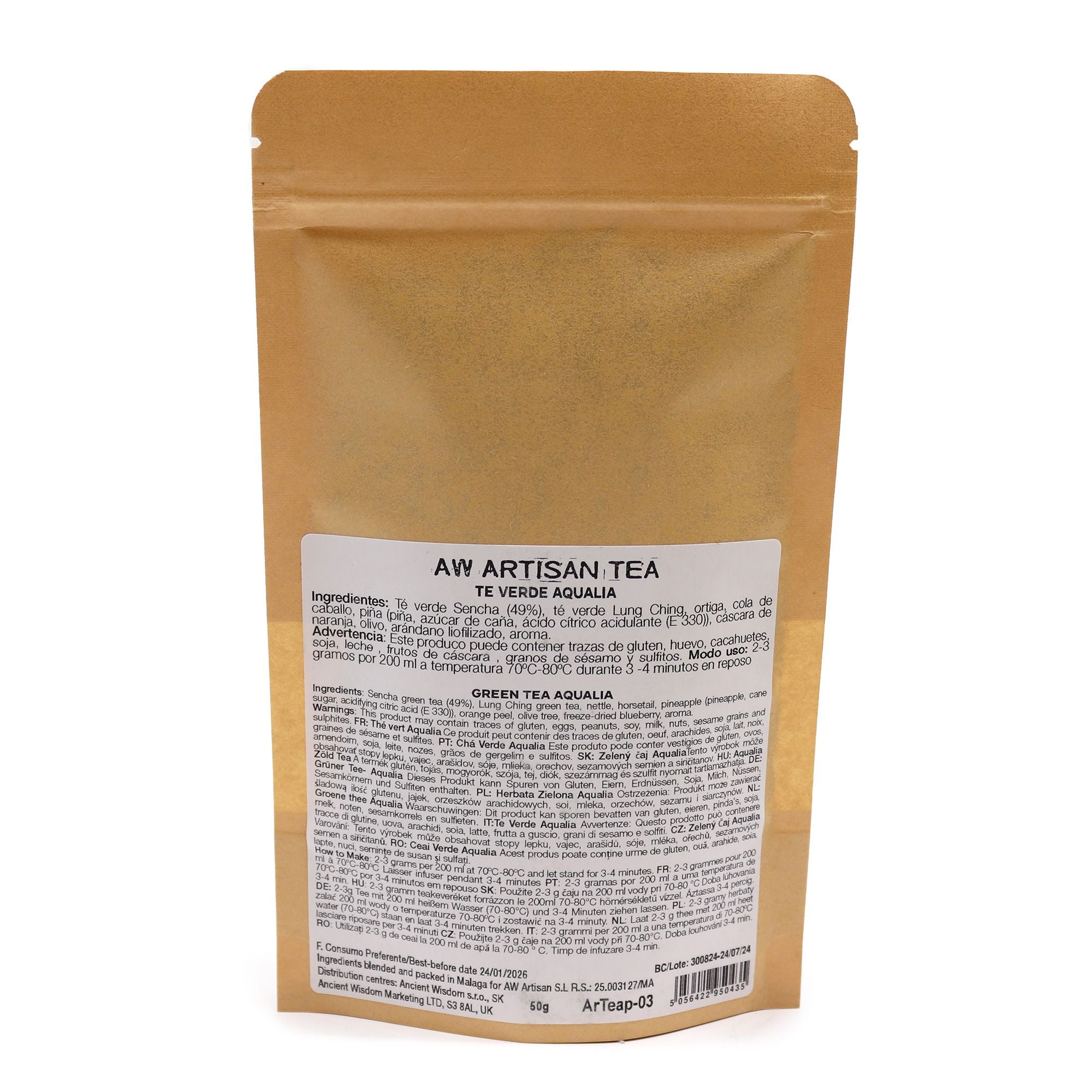 50g Green Dragon Blend Premium Artisan Green Tea for Refreshing Brews