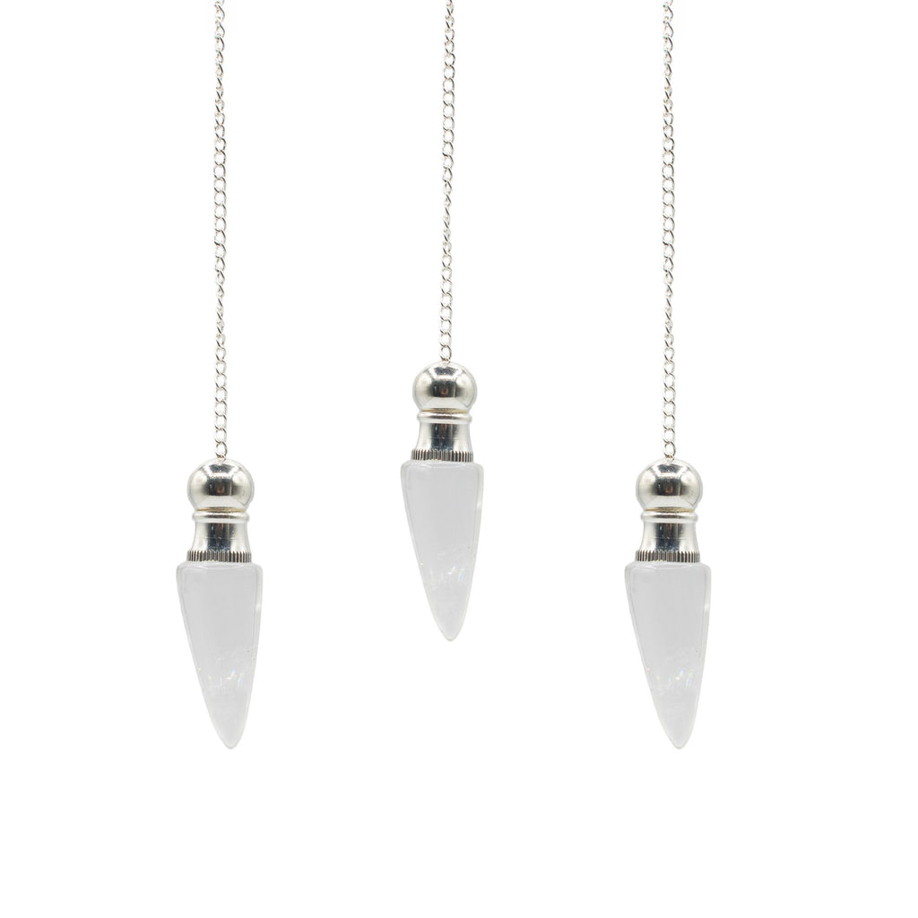 Secret Cavity Discovery of Truth Pendulum with Clear Quartz Design