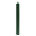 Solid Colour Dinner Candles Rustic Holly Green Pack of 5 for Dining