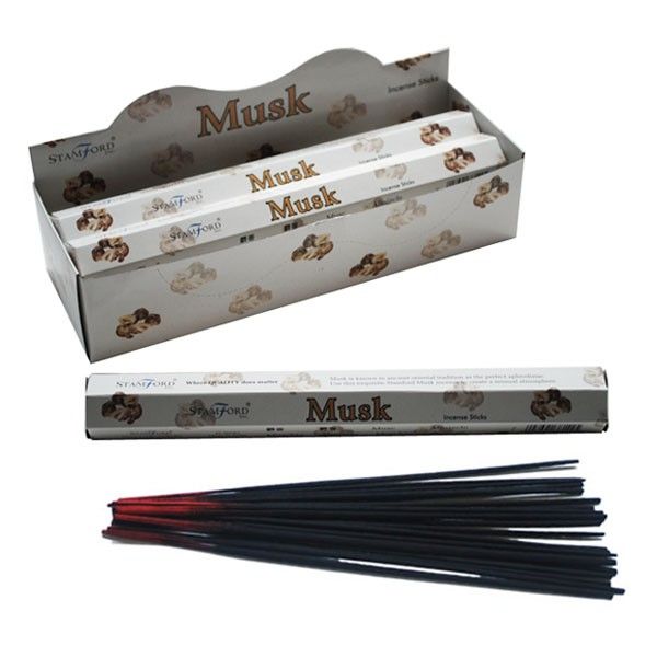 Musk Premium Incense Sticks for Home Fragrance and Relaxation