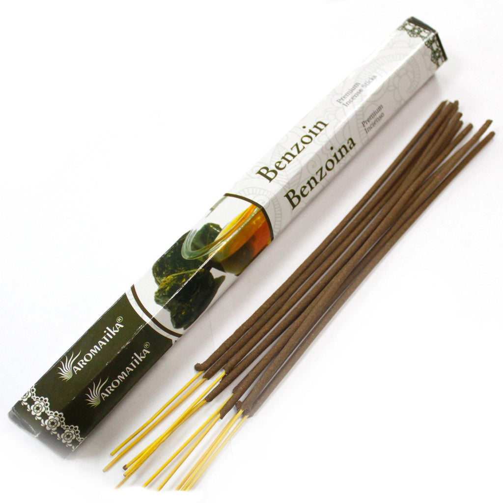 Aromatica Premium Incense Benzoin for Invigorating Home Aromas