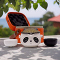 Kung Fu Panda Teapot Set with Two Cups and Travel Pack Delight